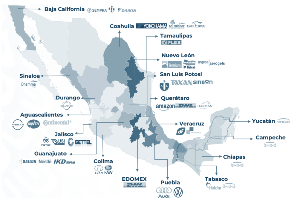 Inversión Extranjera para el Edomex, con el segundo monto más alto del país